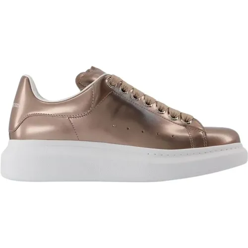 Leder Oversized Sneakers - alexander mcqueen - Modalova