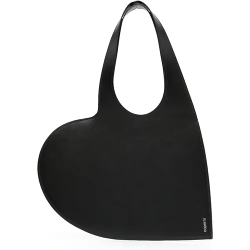 Herzförmige Tote Tasche in Schwarz - Coperni - Modalova