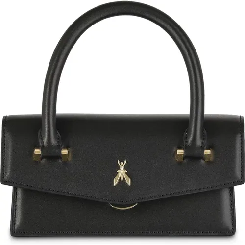 Fly Bamby Leder Tasche - PATRIZIA PEPE - Modalova