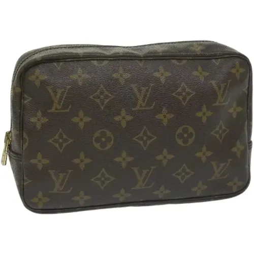 Pre-owned Coated canvas clutches , female, Sizes: ONE SIZE - Louis Vuitton Vintage - Modalova