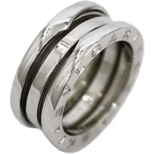 Pre-owned White Gold rings , female, Sizes: ONE SIZE - Bvlgari Vintage - Modalova