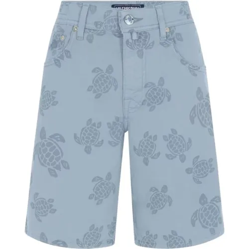 Herren Bermudashorts MIT Harzdruck Ronde DES Tortues - Vilebrequin - Modalova