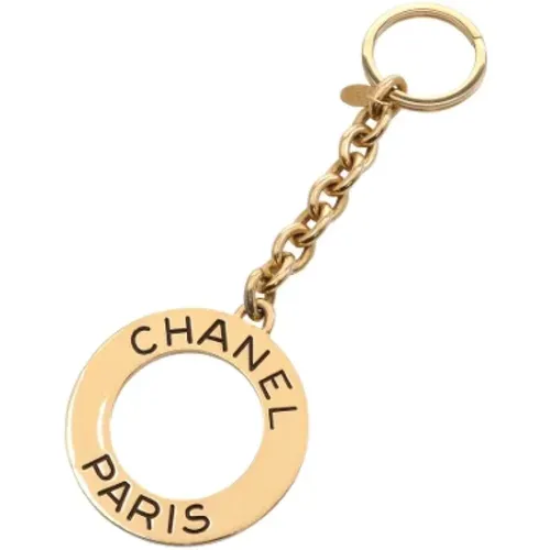 Pre-owned Metal key-holders , female, Sizes: ONE SIZE - Chanel Vintage - Modalova