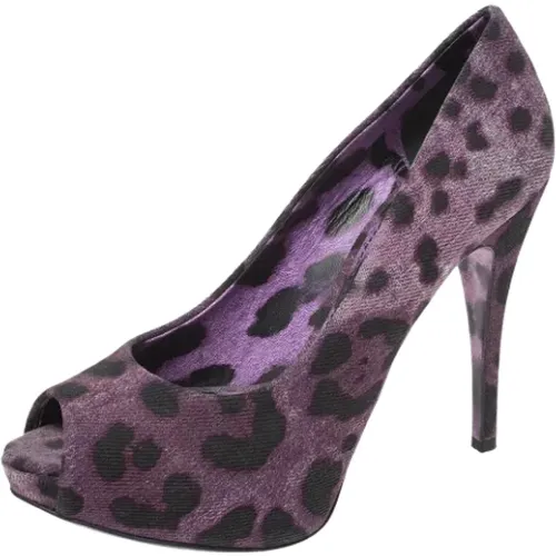 Pre-owned Denim heels , Damen, Größe: 36 1/2 EU - Dolce & Gabbana Pre-owned - Modalova