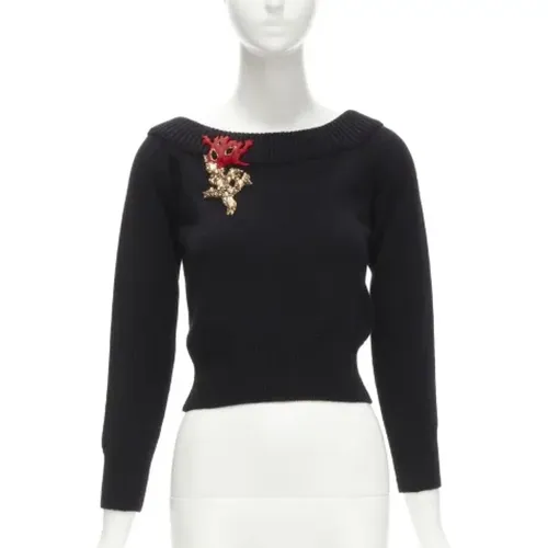 Pre-owned Cashmere tops , female, Sizes: XS - Alexander McQueen Pre-owned - Modalova
