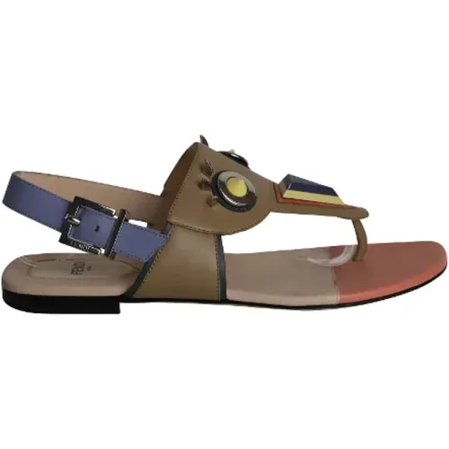 Pre-owned Leder sandals - Fendi Vintage - Modalova