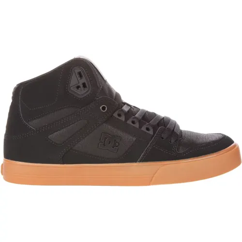 Pure Hightop Lace-up Trainers , male, Sizes: 10 UK - DC Shoes - Modalova