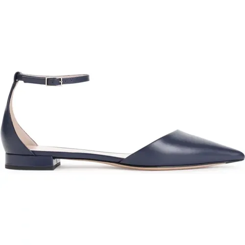 Night Ballerina Shoes , female, Sizes: 5 1/2 UK, 7 UK, 3 UK, 6 UK, 4 UK, 5 UK - Giorgio Armani - Modalova