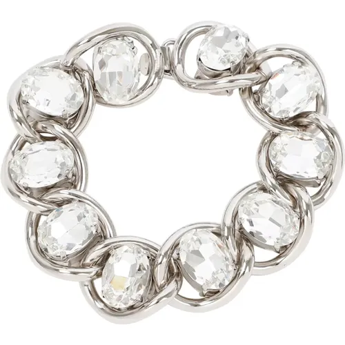 Crystal Bracelet Metallic Accessories , female, Sizes: M - Marni - Modalova