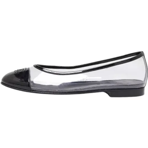 Pre-owned Leather flats , female, Sizes: 4 1/2 UK - Chanel Vintage - Modalova