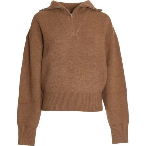 Schicke Camel Strickpullover Pullover Aw24 - Isabel Marant Étoile - Modalova