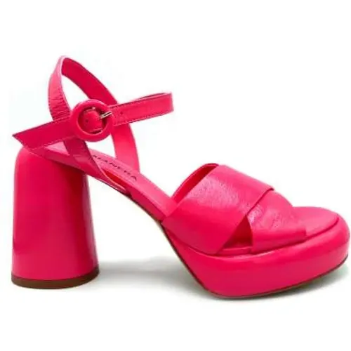 High Heel Sandals , female, Sizes: 7 UK, 6 UK, 3 UK, 5 UK - Halmanera - Modalova