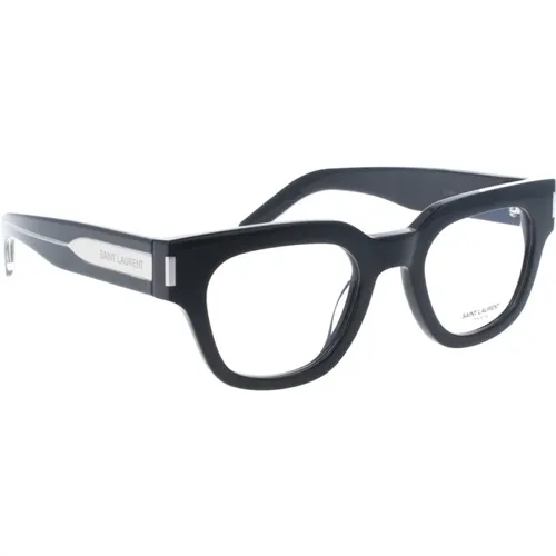 Stylish Prescription Glasses with Warranty , unisex, Sizes: 50 MM - Saint Laurent - Modalova