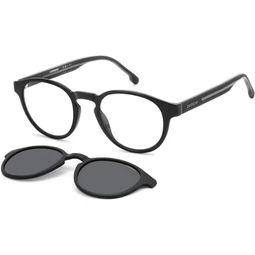 Stylish Black Grey Polarized Sunglasses , unisex, Sizes: 50 MM - Carrera - Modalova