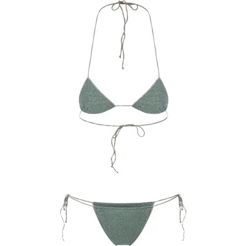 Grüne Meereskleidung Lumiere Microkini , Damen, Größe: S - Oseree - Modalova