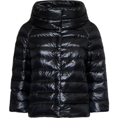 Quilted Down Jacket , female, Sizes: L, M, XL - Herno - Modalova