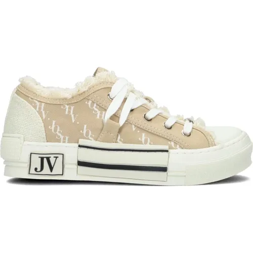 Canvas Low Top Sneaker , Damen, Größe: 37 EU - Josh V - Modalova