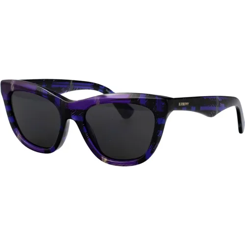 Stylish Sunglasses with 0Be4435 Design , female, Sizes: 53 MM - Burberry - Modalova