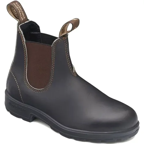 Iconic Chelsea Boot in Premium Leather , male, Sizes: 8 1/2 UK, 9 UK, 10 UK, 7 1/2 UK, 9 1/2 UK, 6 1/2 UK, 7 UK, 8 UK, 6 UK, 11 UK - Blundstone - Modalova