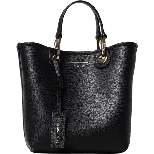 Stylish Tote Bag for Shopping , female, Sizes: ONE SIZE - Emporio Armani - Modalova