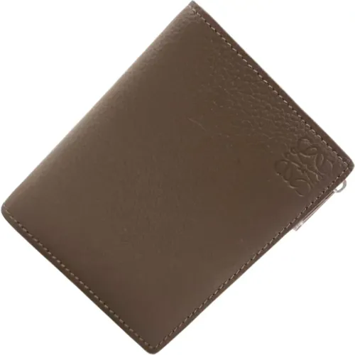 Pre-owned Leather wallets , female, Sizes: ONE SIZE - Loewe Pre-owned - Modalova