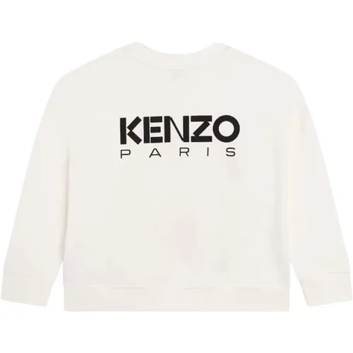 Baumwoll-Sweatshirt mit Markendruck - Kenzo - Modalova