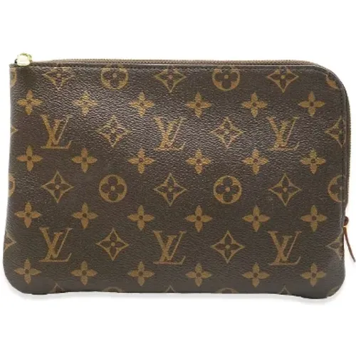 Pre-owned Leather pouches , female, Sizes: ONE SIZE - Louis Vuitton Vintage - Modalova