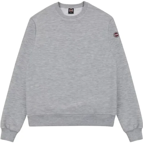 Gepolsterter Rundhalsausschnitt-Sweatshirt , Herren, Größe: XL - Colmar - Modalova