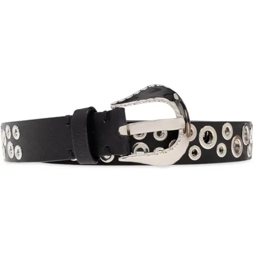 Leather belt , female, Sizes: 85 CM, 70 CM, 90 CM, 80 CM, 95 CM, 75 CM - Golden Goose - Modalova