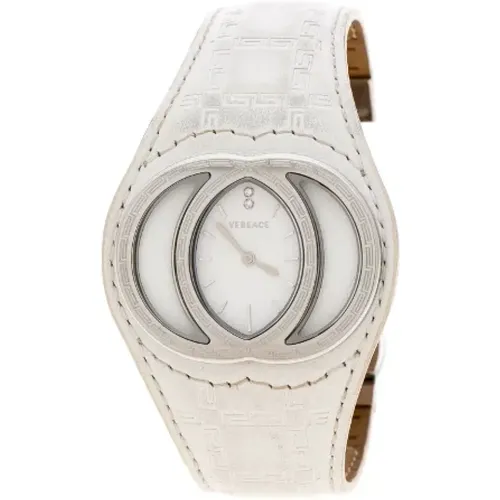 Pre-owned Rostfreier Stahl watches , Damen, Größe: ONE Size - Versace Pre-owned - Modalova