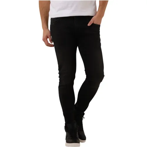 Skinny Jeans The Dylan Dunkelgrau , Herren, Größe: W28 - PureWhite - Modalova