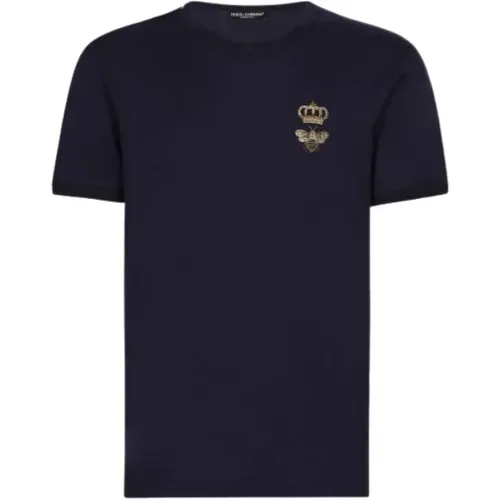 T-Shirts , Herren, Größe: 2XL - Dolce & Gabbana - Modalova