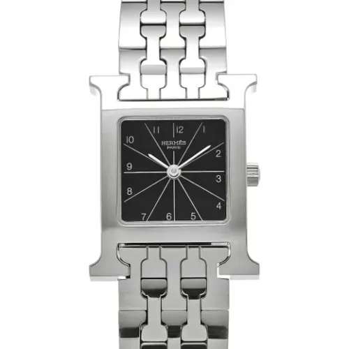 Pre-owned Stainless Steel watches , female, Sizes: ONE SIZE - Hermès Vintage - Modalova