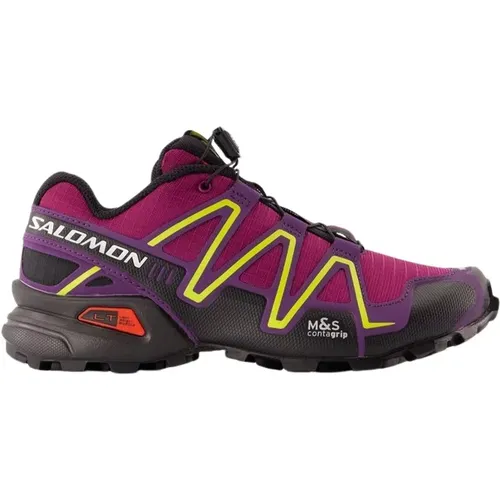 Lila Speedcross 3 Sneakers Synthetik - Salomon - Modalova