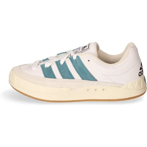 Retro Nubuck Sneaker mit 3-Streifen , Herren, Größe: 45 EU - adidas Originals - Modalova