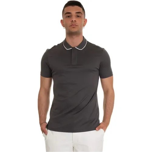 Short Sleeve Polo Shirt , male, Sizes: L - Emporio Armani - Modalova