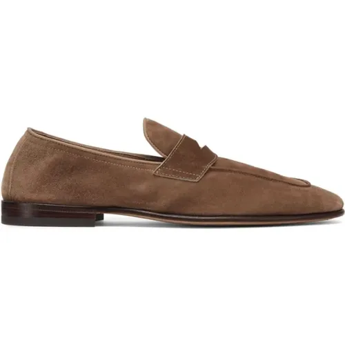 Flat Shoes Elegant Style , male, Sizes: 10 UK, 7 UK - BRUNELLO CUCINELLI - Modalova
