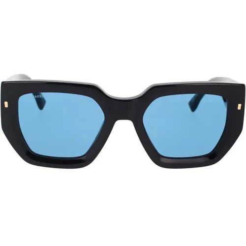 Stilvolle Sonnenbrille mit einzigartiger Persönlichkeit , unisex, Größe: 53 MM - Dsquared2 - Modalova