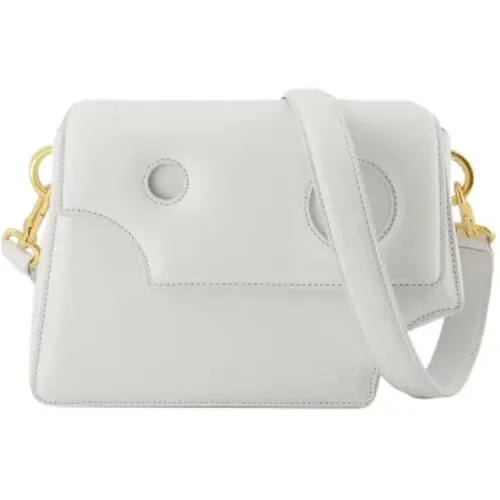 Off , Leather shoulder-bags , female, Sizes: ONE SIZE - Off White - Modalova