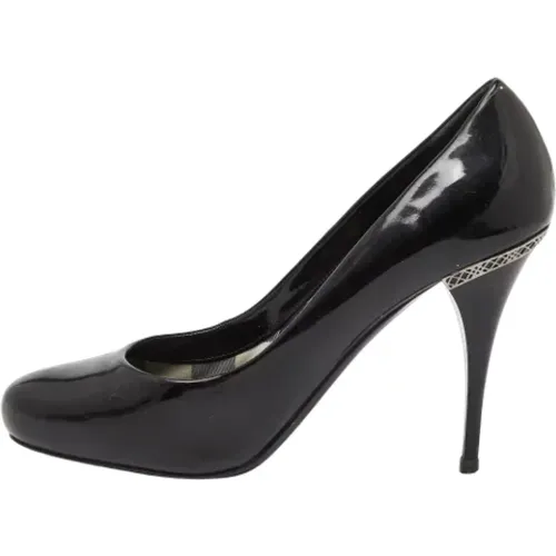 Pre-owned Leather heels , female, Sizes: 7 UK - Burberry Vintage - Modalova