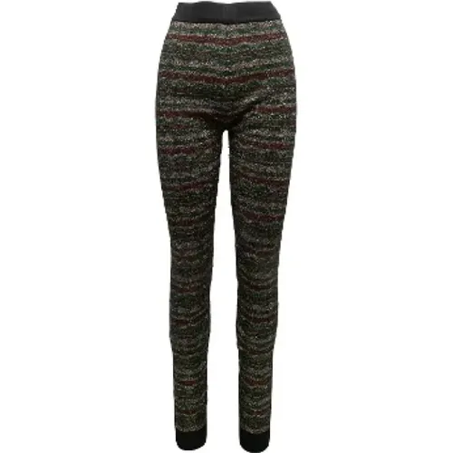 Pre-owned Wool bottoms , female, Sizes: S - Gucci Vintage - Modalova
