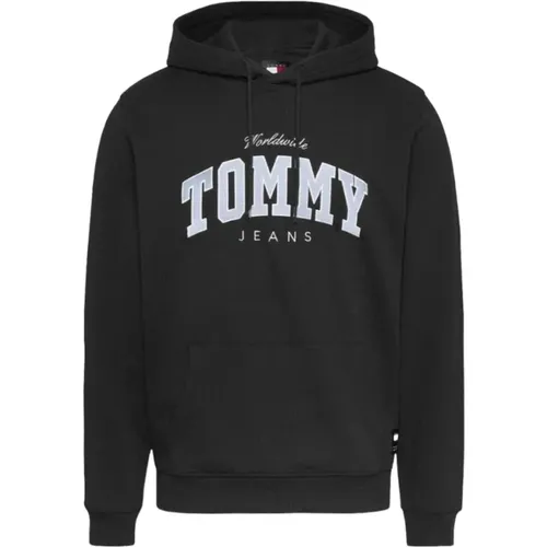 Stylish Sweatshirt , male, Sizes: 2XS, M, S, XS, L - Tommy Jeans - Modalova