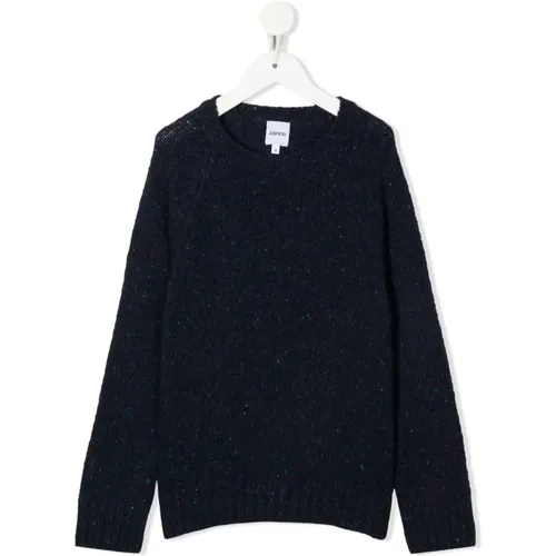 Strickwaren, Blauer Tricot Sweater für Mädchen - Aspesi - Modalova