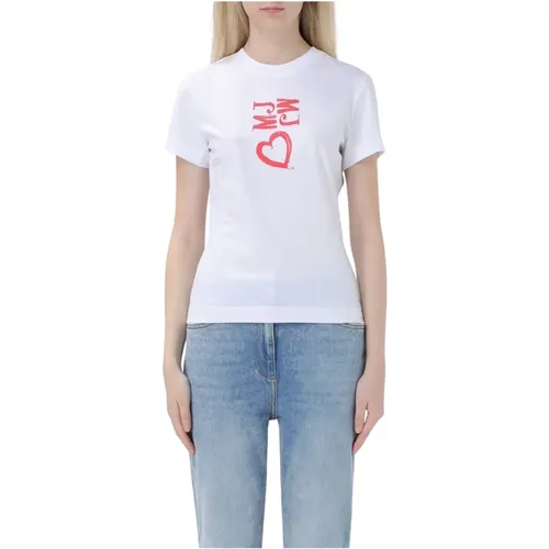 Stylish Tee for Everyday Wear , female, Sizes: M, L, S, XS - Moschino - Modalova