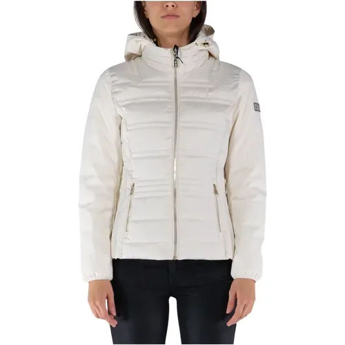 Quilted Softshell Jacket with Detachable Hood , female, Sizes: XS, S, M, XL, L - YES ZEE - Modalova