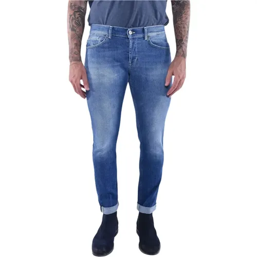 Skinny Denim Jeans for Men , male, Sizes: W35, W34, W30, W31, W32, W38, W36, W33 - Dondup - Modalova