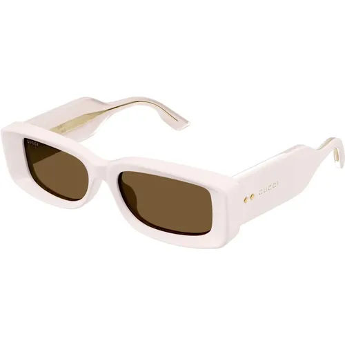 Stilvolle Sonnenbrille für Frauen , Damen, Größe: 53 MM - Gucci - Modalova
