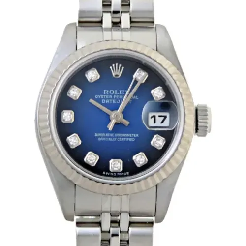 Pre-owned White Gold watches , female, Sizes: ONE SIZE - Rolex Vintage - Modalova