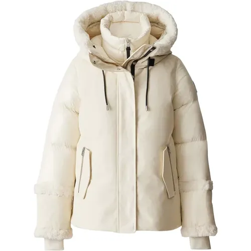 Arctic Twill Down Winter Jacket , female, Sizes: XS - Mackage - Modalova