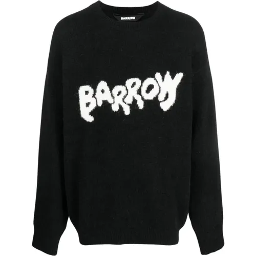 Schwarze Sweaters , Herren, Größe: XL - Barrow - Modalova